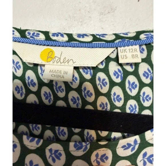 Bundle Of 2 Boden Cottagecore Shirt Dress Size 8R English Countryside Timeless - Picture 9 of 12